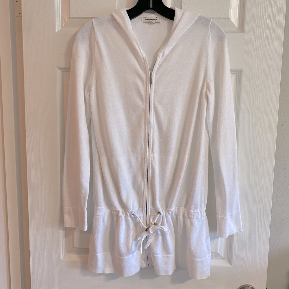 Banana Republic Zip Up Hooded Sweater